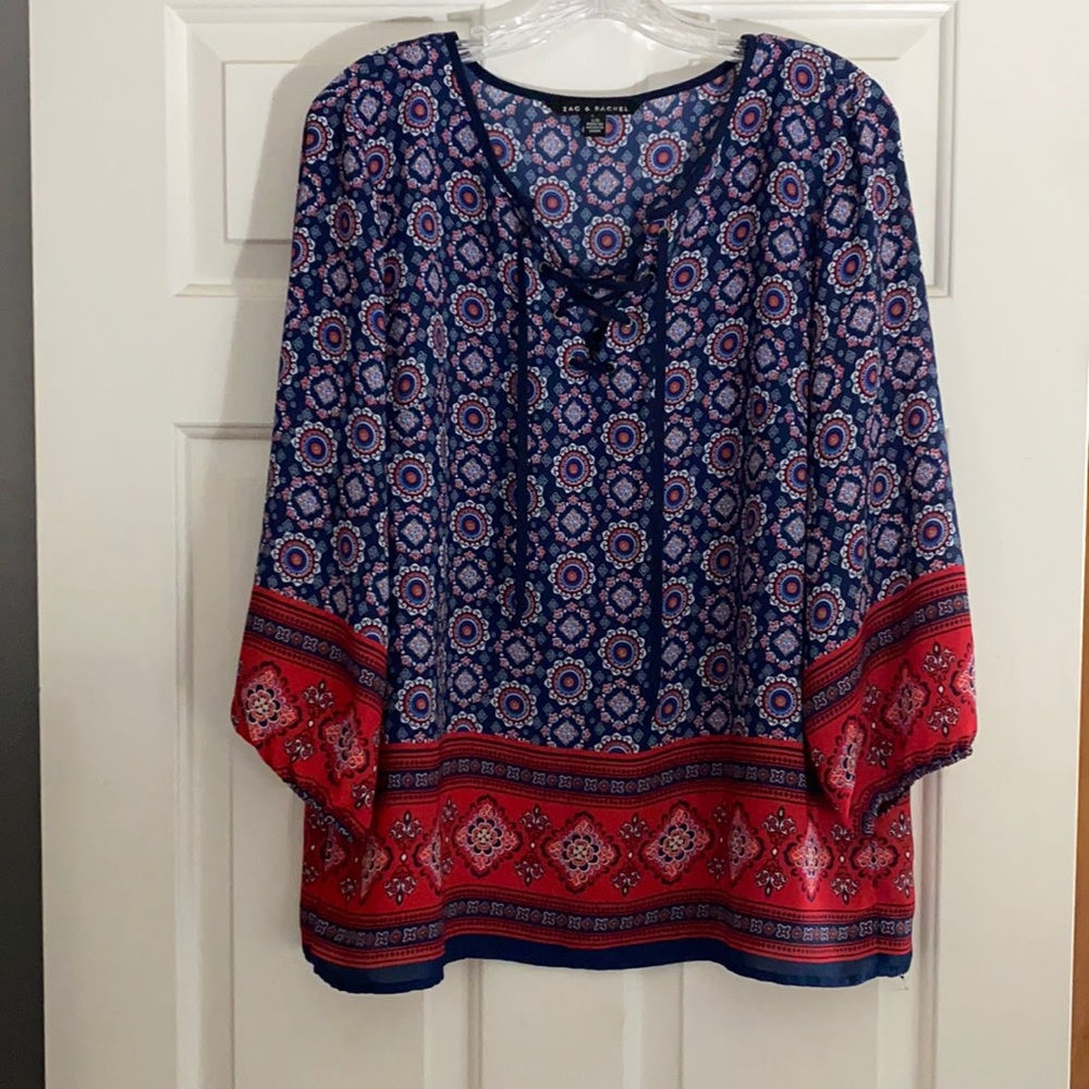 Zac & Rachel print blouse
